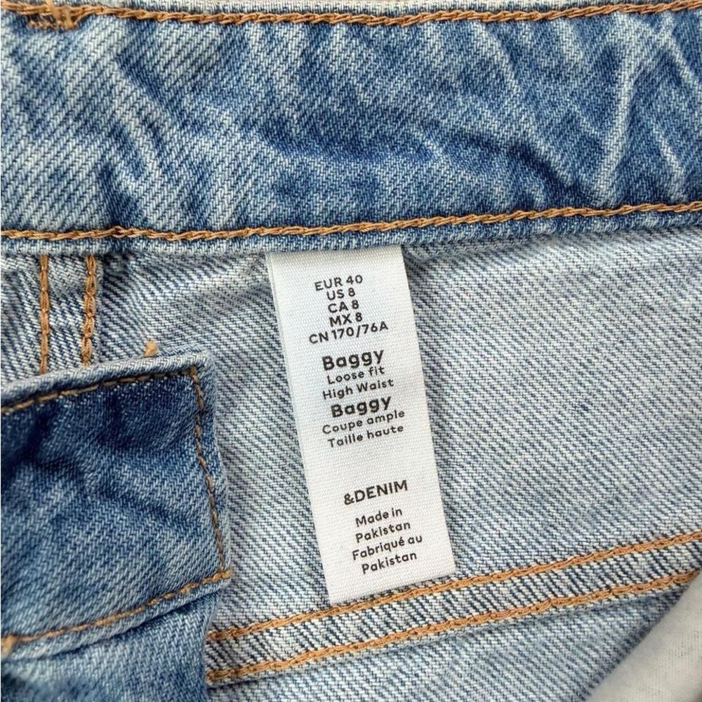 Light Blue Distressed Jeans - Picture 5 of 5